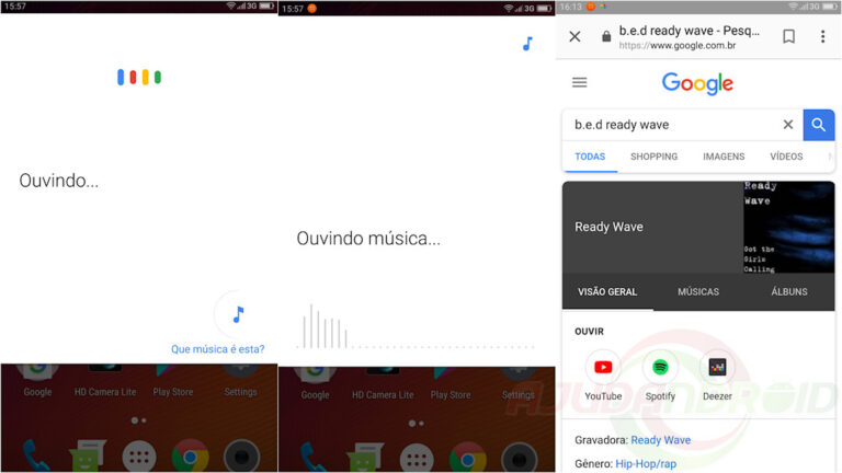 Google Assistente Que música é esta?