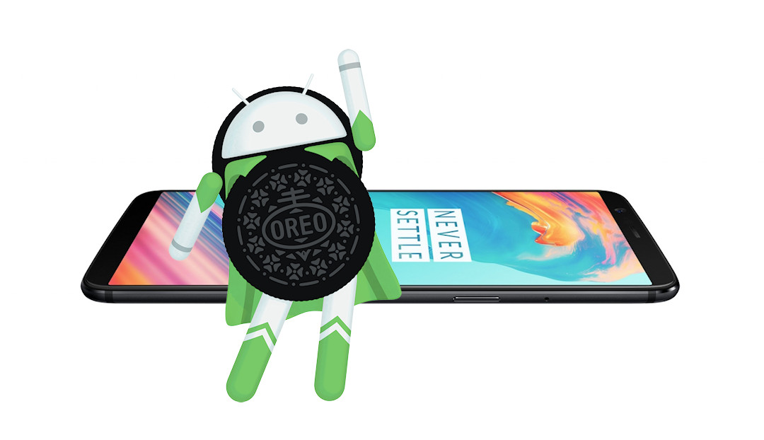 OnePlus 5T Android 8.0 Oreo