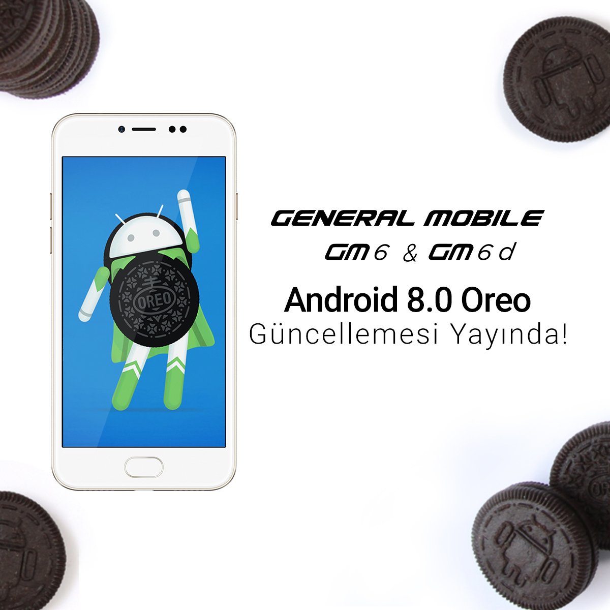 Android One Atualização Android 8.0 Oreo