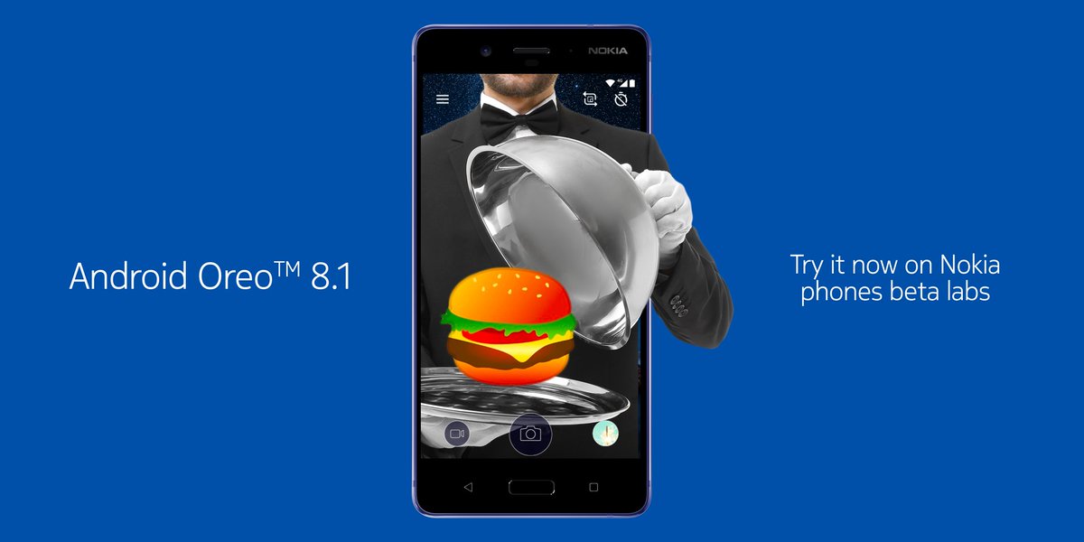 Nokia 8 entra novamente no programa beta, agora está recebendo o Android 8.1 Oreo