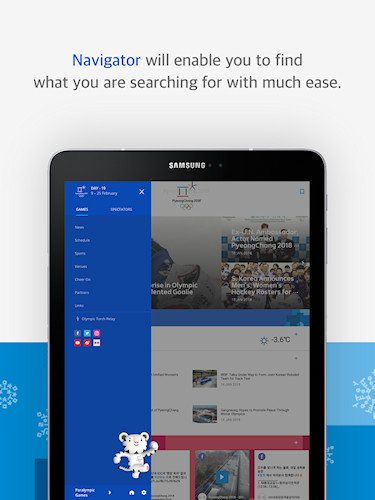 PyeongChang 2018 Official App (Olimpíadas de Inverno 2018)