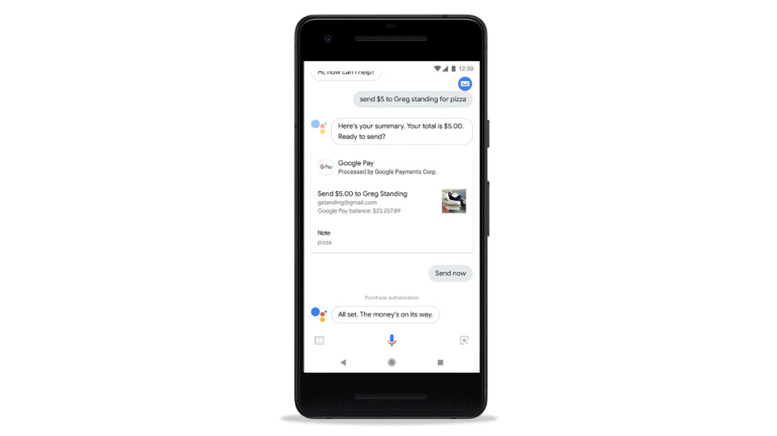 Google Assistente permite enviar e receber dinheiro nos EUA
