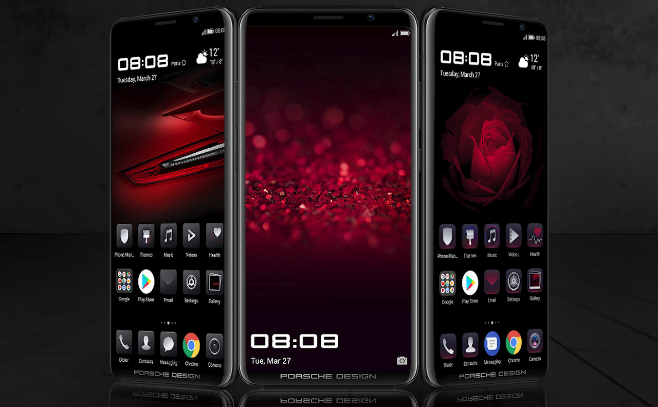 Huawei Mate RS Porsche Design é anunciado, tem câmera tripla e leitor de digital duplo