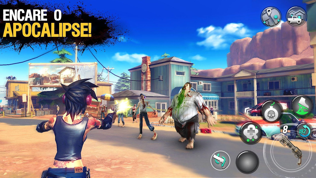 Dead Rivals é um game de MMORPG com muito tiros e zumbis em um mundo apocalítico