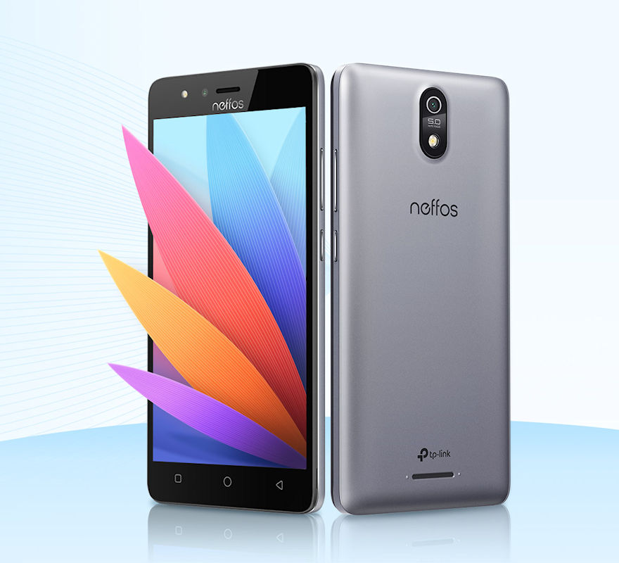 Neffos C5s, modelo é de entrada e possui hardware simples
