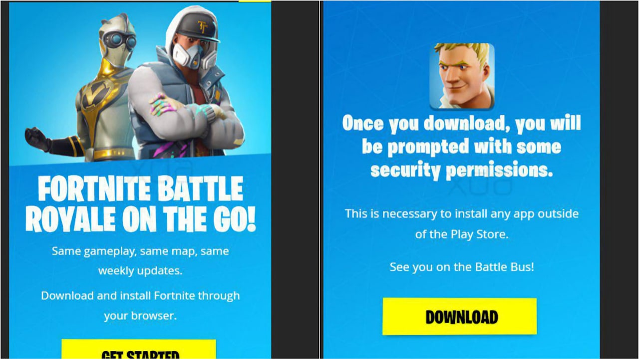 Fortnite chegará ao Android, mas talvez não na loja Google Play