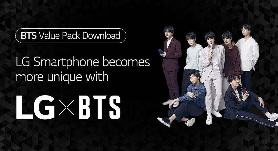BTS Value Pack é excelente para quem tem um aparelho da LG e é fã de K-Pop