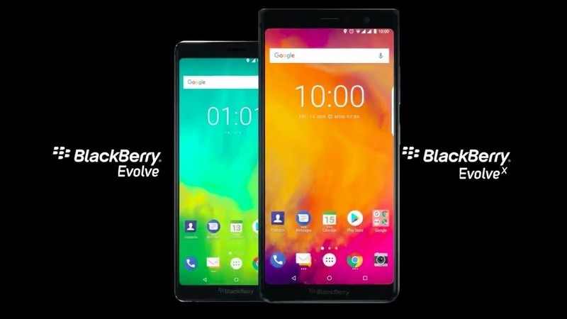 BlackBerry Evolve e Evolve X são anunciados com tela de 6 polegadas