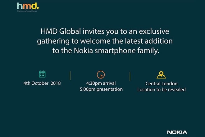 Nokia Evento em 04 de outubro