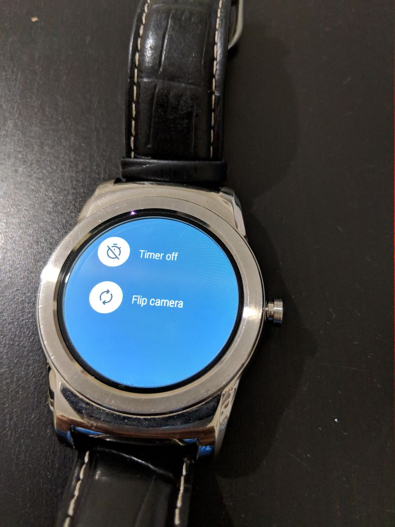 Câmera do Google Wear OS