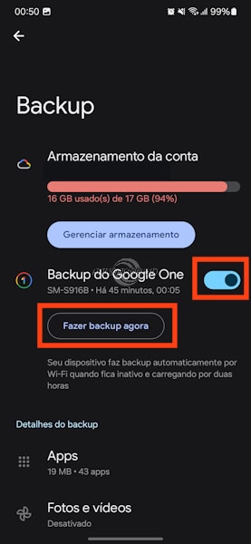 Fazendo backup do Android na nuvem com o Google Drive