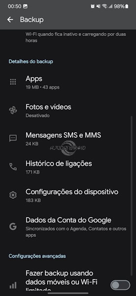 Fazendo backup do Android na nuvem com o Google Drive