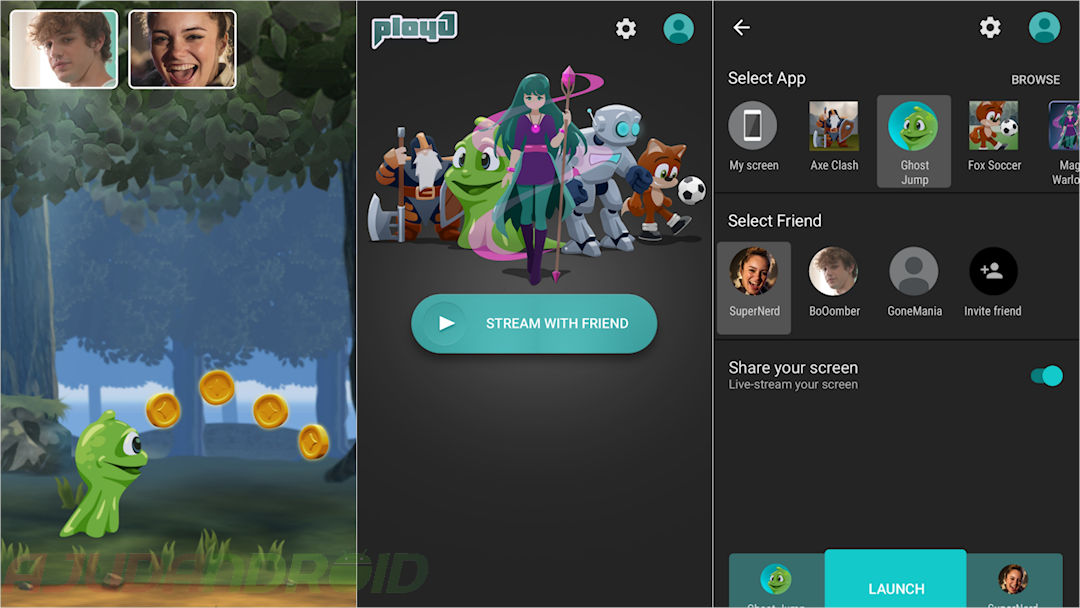 PlayJ permite fazer streaming de apps e jogos para seus amigos