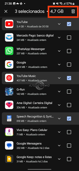 Google Play Store, como desinstalar vários apps ao mesmo tempo