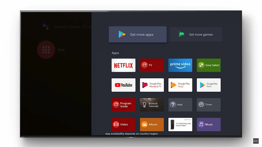 Sony começa a atualizar suas Android TVs para o Android 8 Oreo