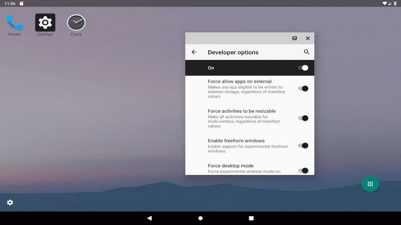 Android Q Desktop Mode