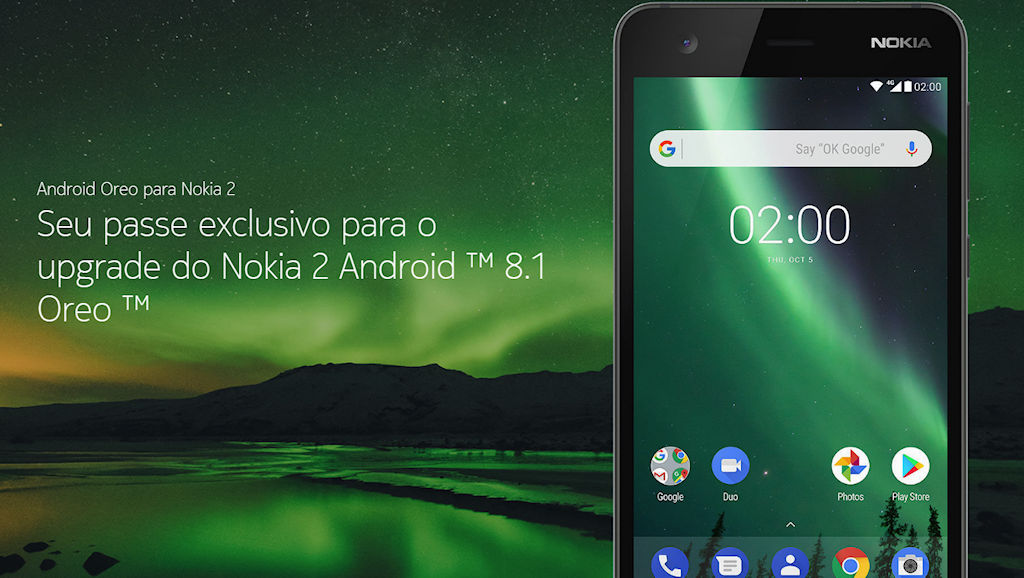 Nokia 2: atualização Android 8.1 Oreo liberada, mas de forma diferente
