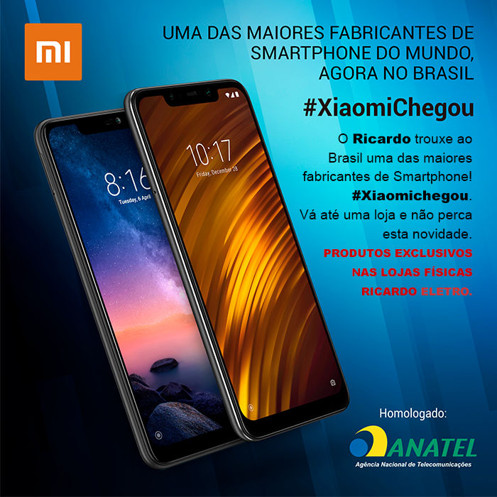 PocoPhone F1 e Redmi Note 6 Pro  no Brasil