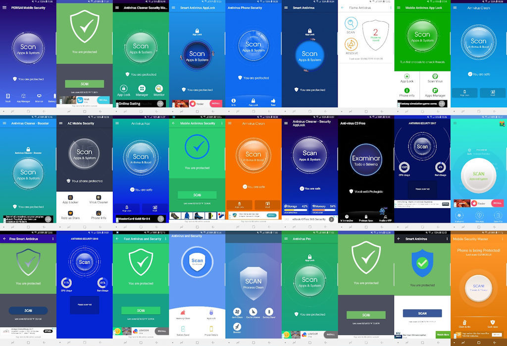teste de antivírus para Android 2019