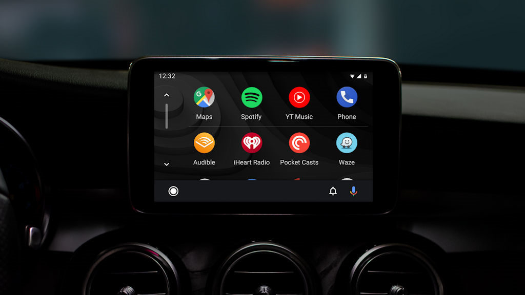 Android Auto novo design de 2019