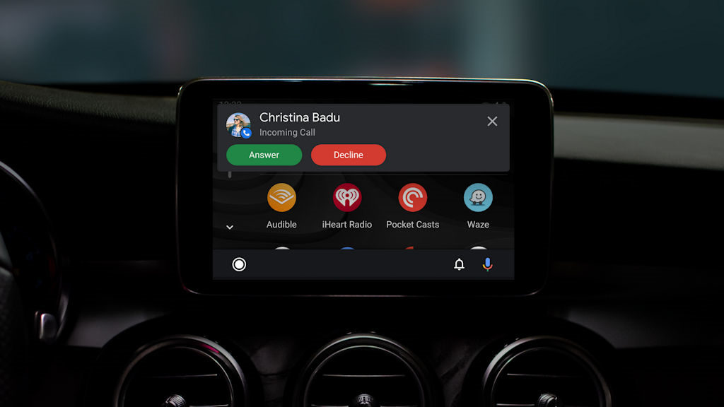 Android Auto novo design de 2019