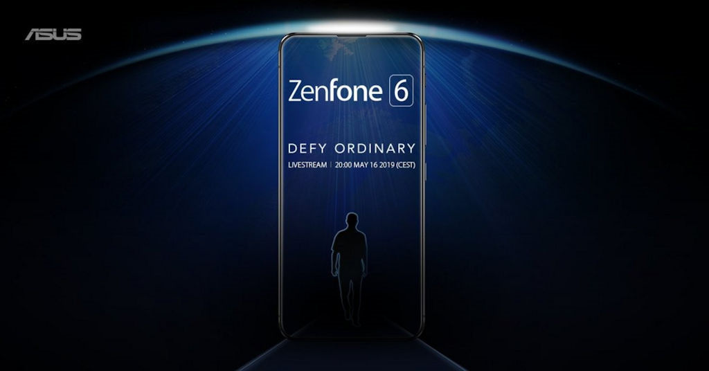 Convite de evento do Asus Zenfone 6 2019