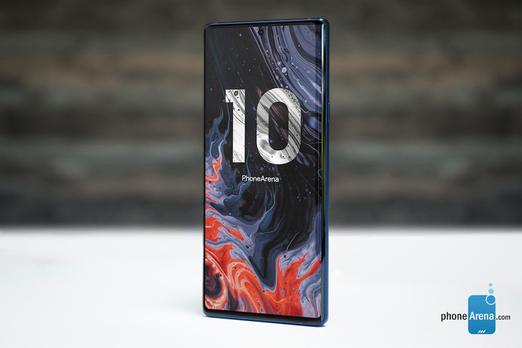 Render do Galaxy Note 10