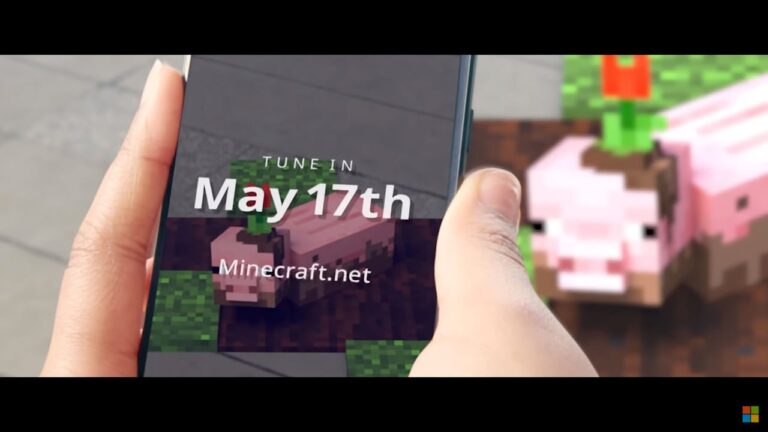 Minecraft em realidade aumentada