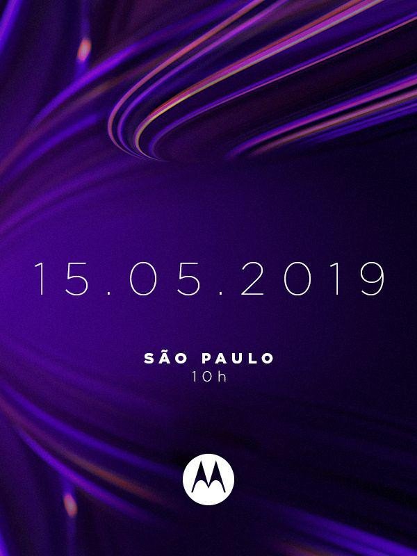 Motorola evento em 15 de maio 2019
