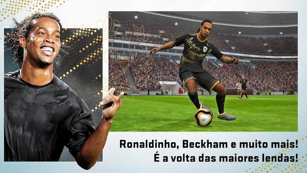 PES Mobile comemora aniversário e traz jogadores lendários e mais