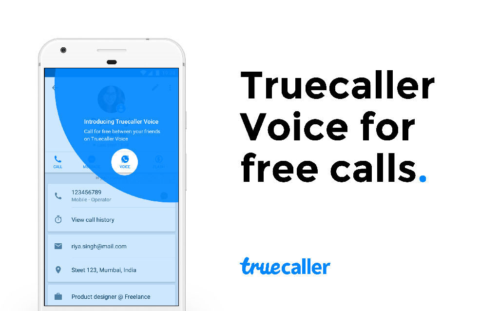 TrueCaller Ligações VoIP