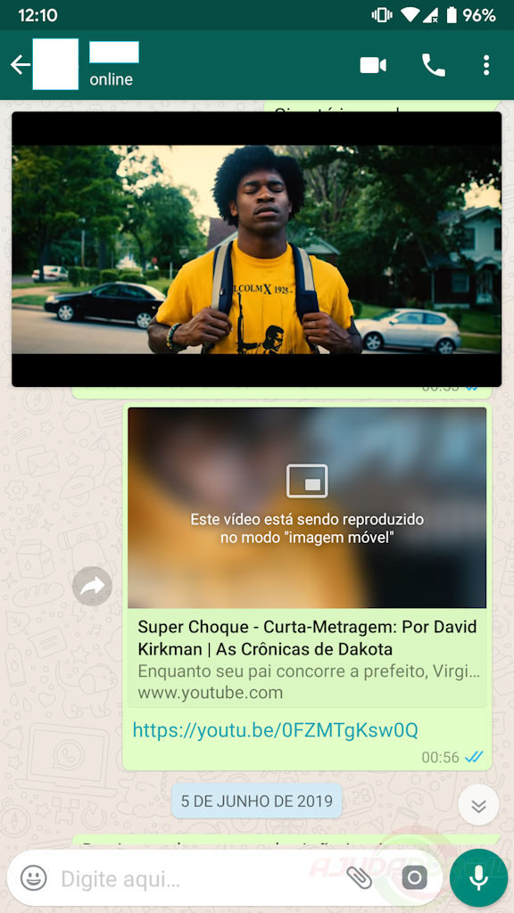 WhatsApp Beta Picture-in-Picture vídeos YouTube