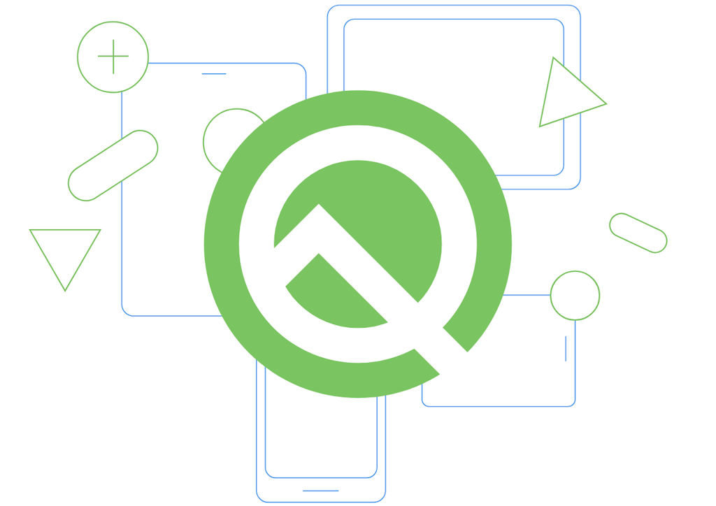 Android Q logo