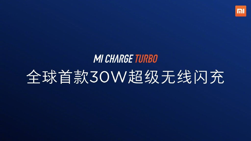 Xiaomi carregamento rápido sem fio 30W