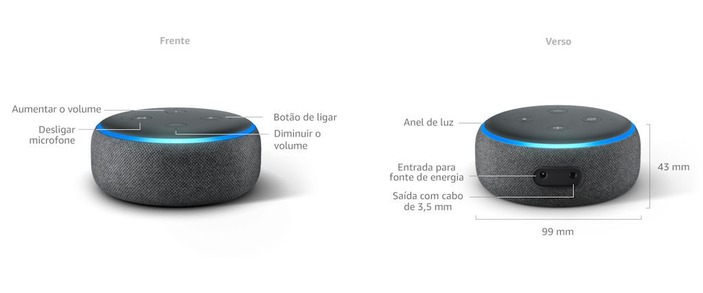 Echo Dot 3ª Geração