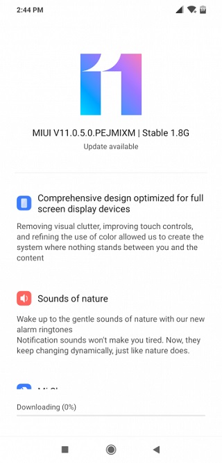 PocoPhone F1 com MIUI 11