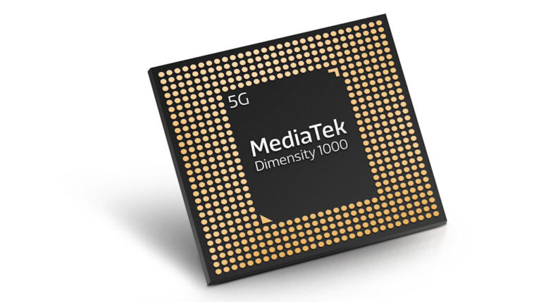 Dimensity 1000 processador 5G top de linha MediaTek com suporte dual-chip