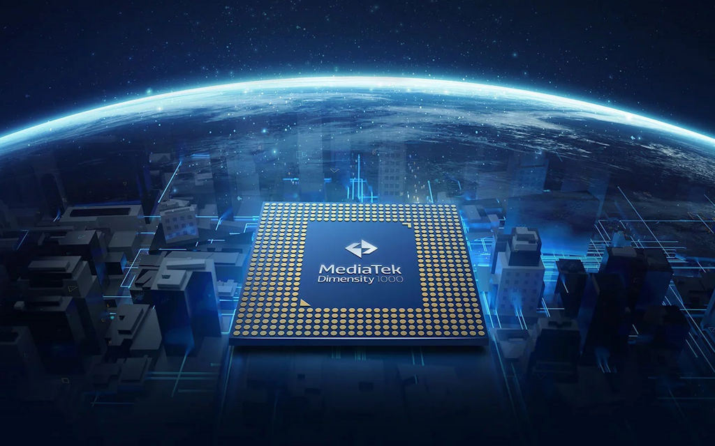 Dimensity 1000 processador 5G top de linha MediaTek com suporte dual-chip