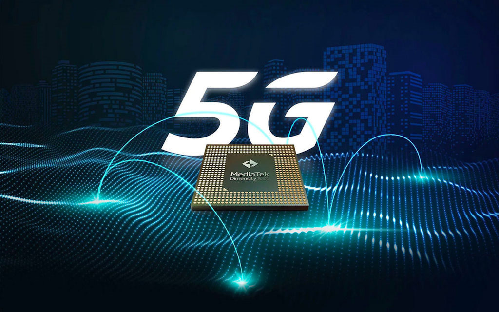 Dimensity 1000 processador 5G top de linha MediaTek com suporte dual-chip