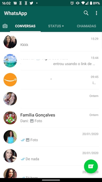 WhatsApp tema escuro liberado