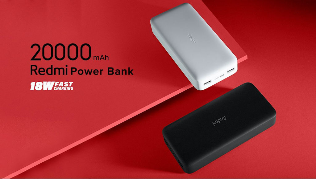 Carregadores portátil Redmi 20000mah (PowerBank)