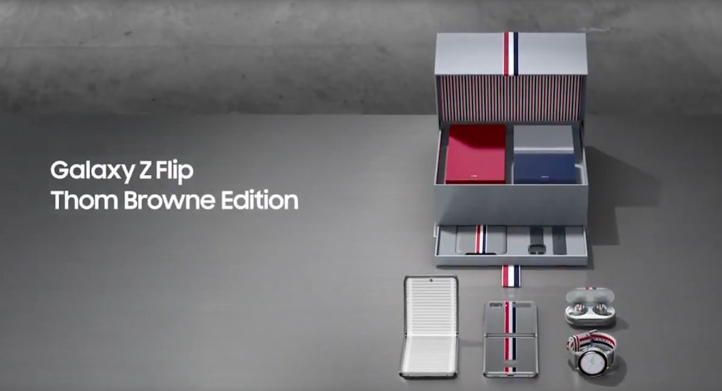 Galaxy Z Flip Thom Browne Edition