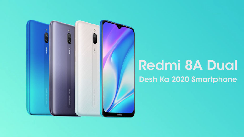 Redmi 8A Dual e carregadores portátil da Redmi são apresentados