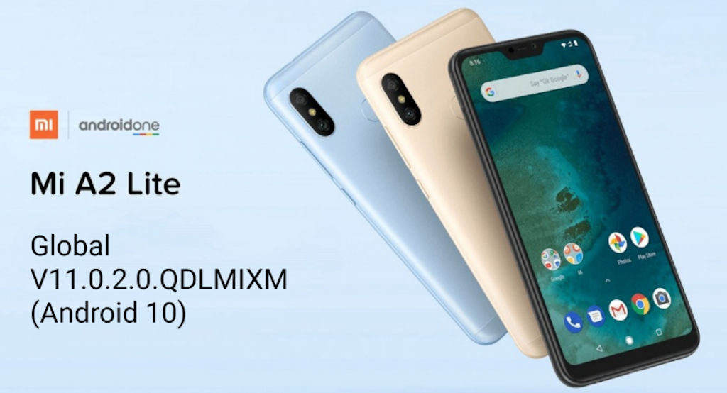 Mi A2 Lite Android 10 está suspenso