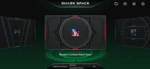 Black Shark personalização Joy UI 11 Shark Space