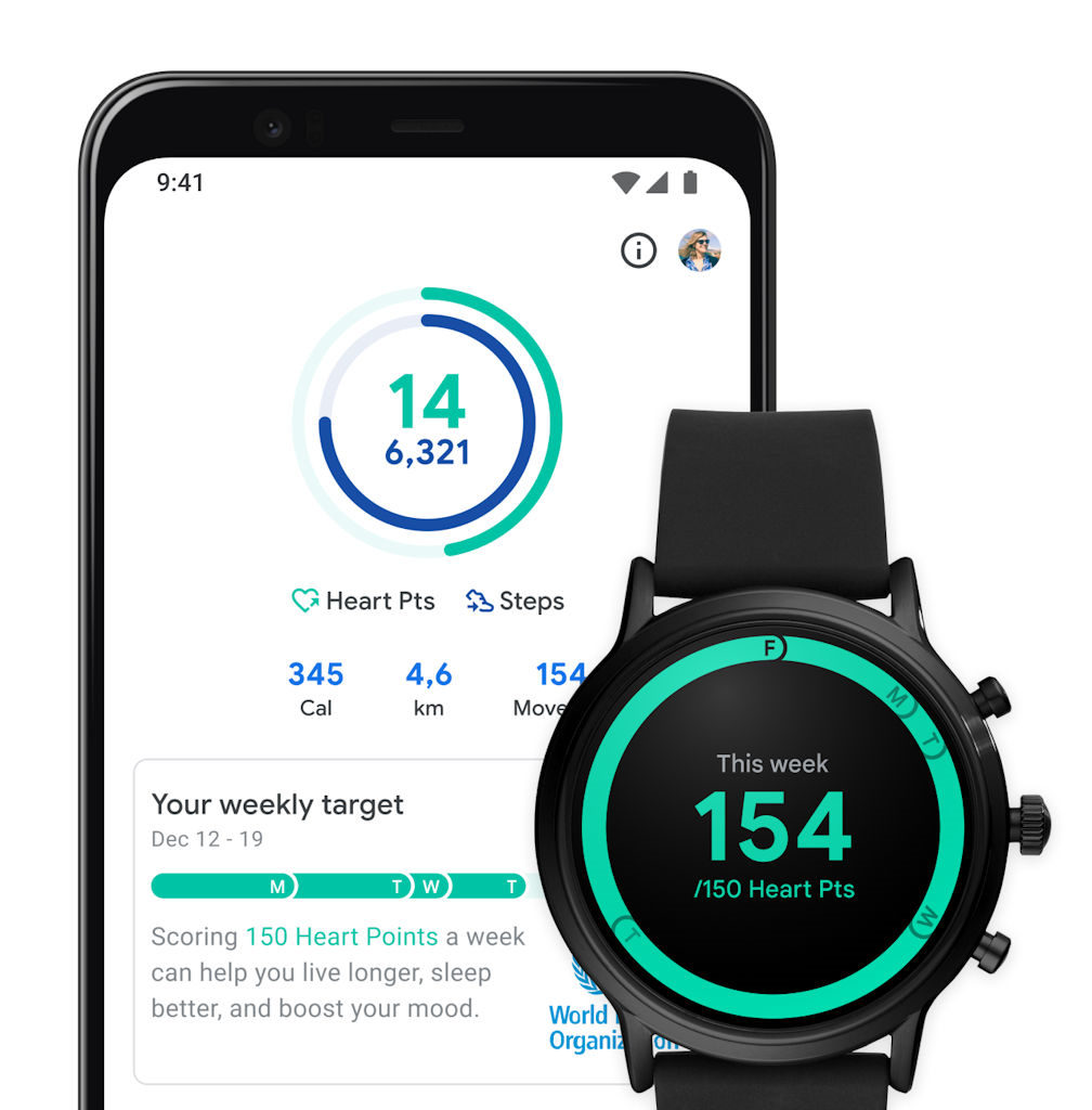 Google Fit novo visual