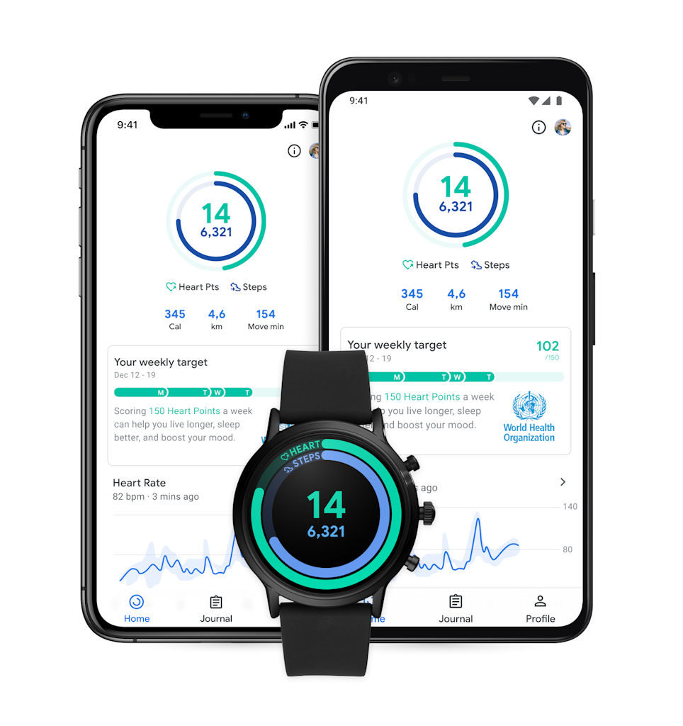 Google Fit novo visual