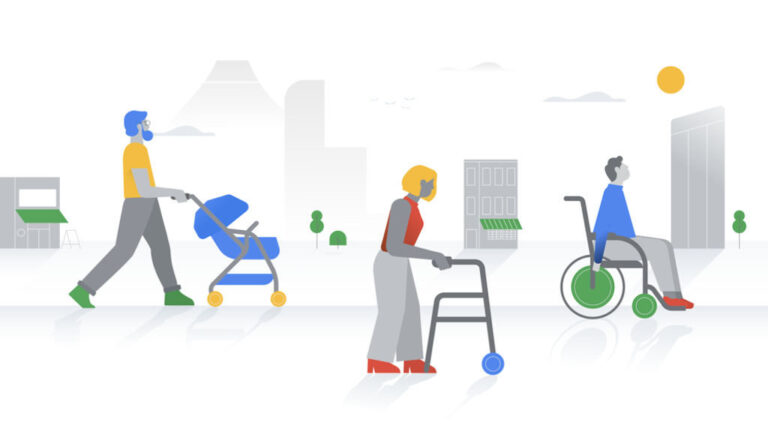 Google Maps Acessibilidade para cadeirantes