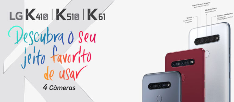 LG K41S, LG K51S e LG K61