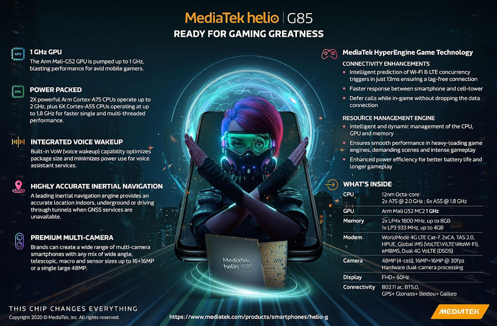 MediaTek Helio G85